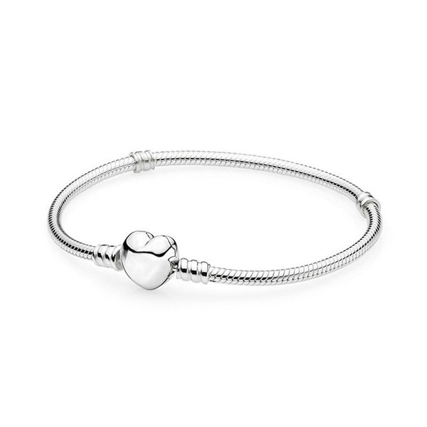 New glossy love base chain diy simple style bracelet