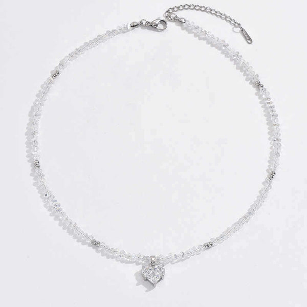Superior Elegant Extremely Fine Hundred Pieces Crystal Collarbone Chain