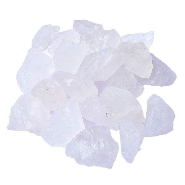 Natural White Crystal Raw Stone Home Office Decorative Ornament