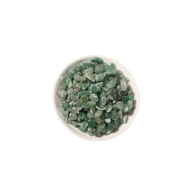 Natural green dongling crushed stone aromatherapy diffuser stone